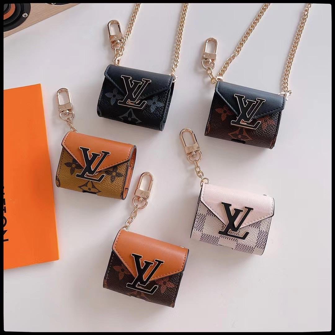Luxury Magnetic Closure AirPods Case LV Style