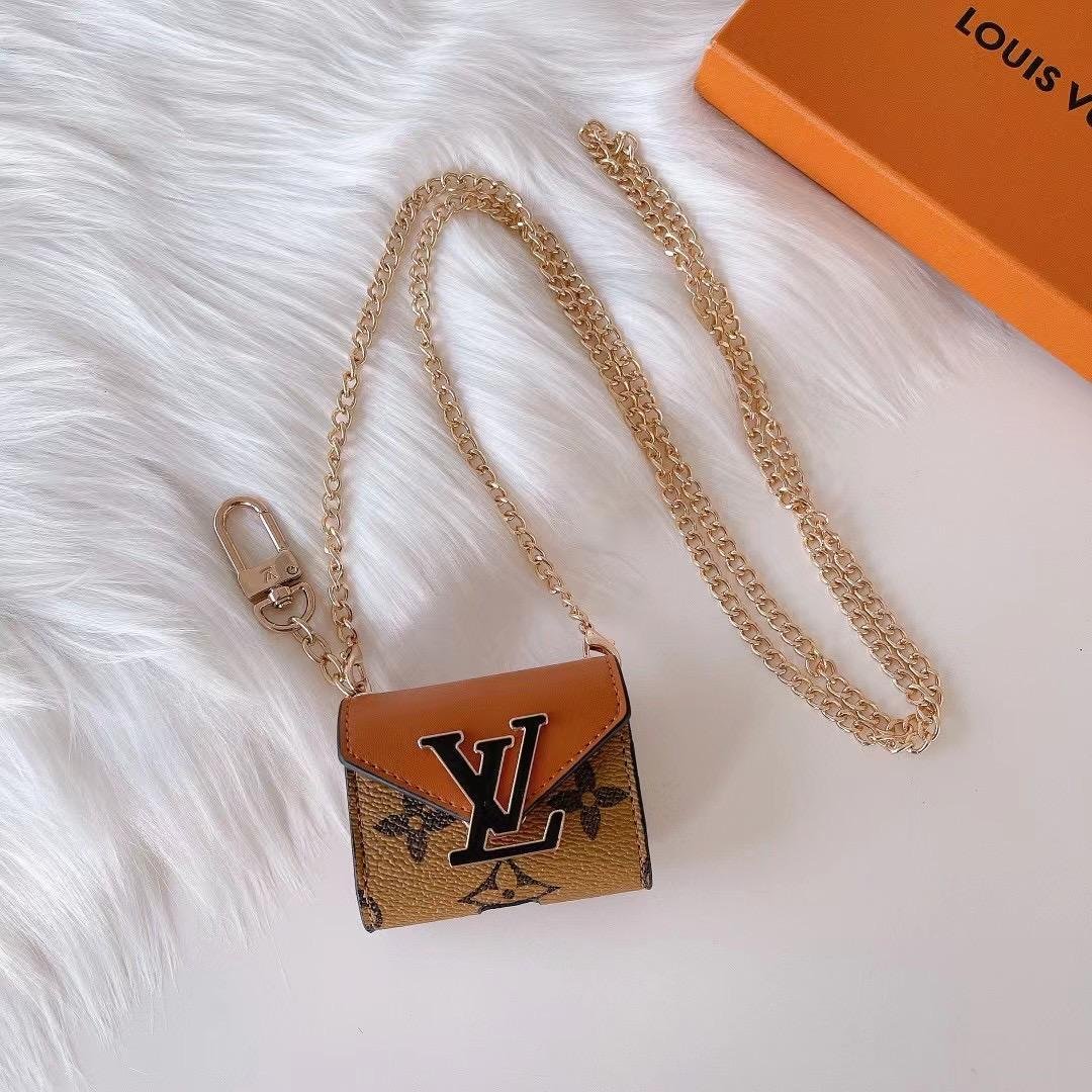 Luxury Magnetic Closure AirPods Case LV Style