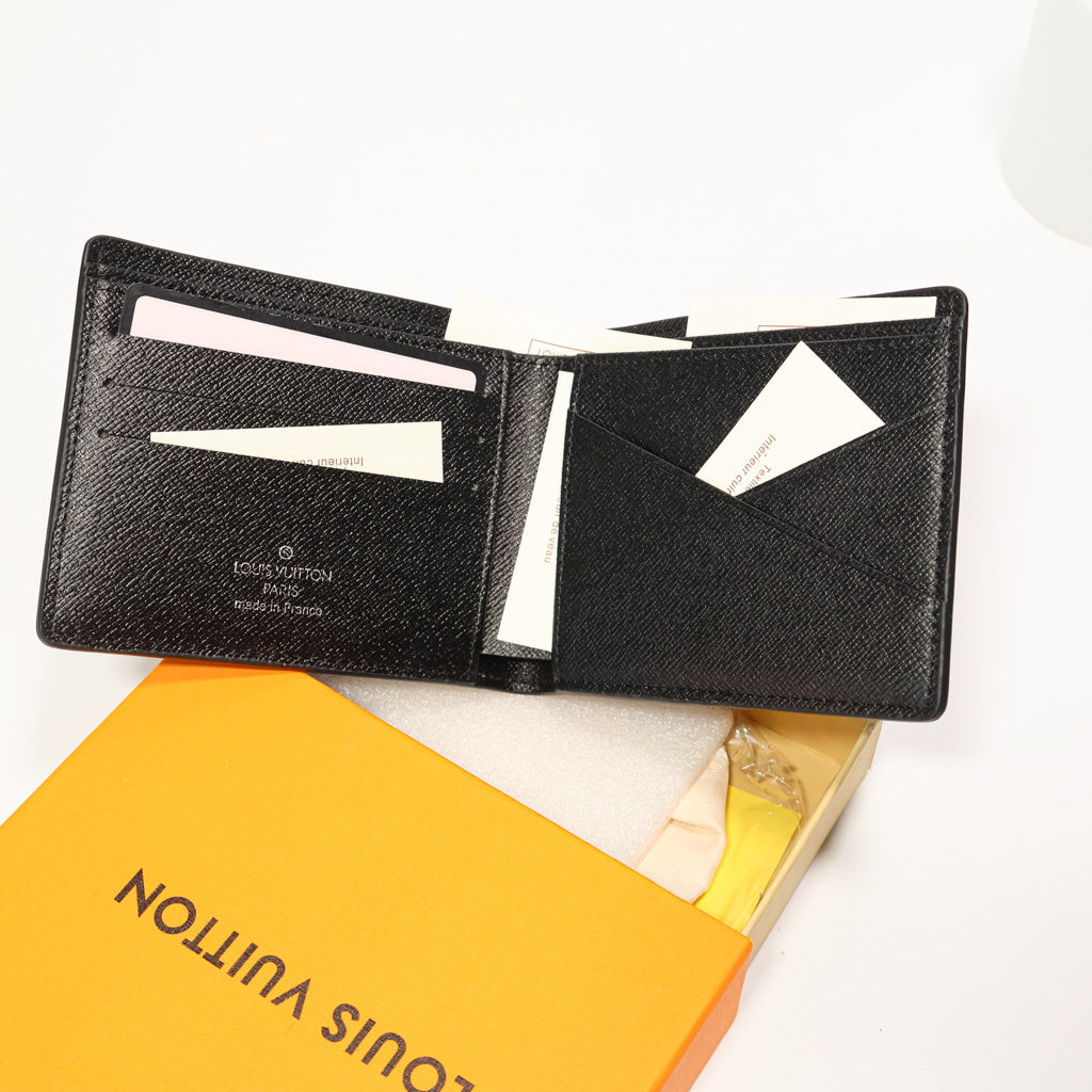 Black Monogram LV Wallet