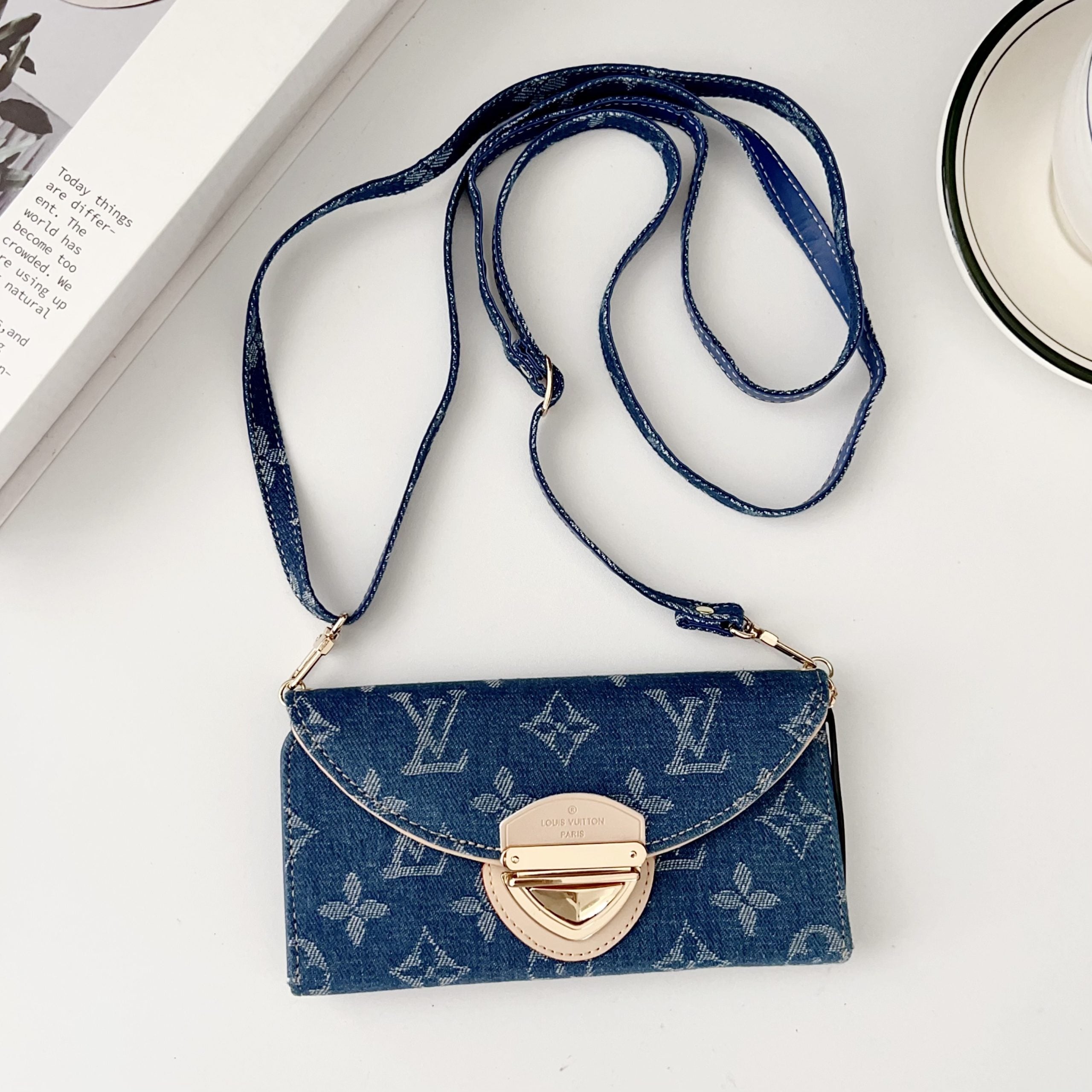 Samsung Galaxy LV Case Crossbody Mini Wallet