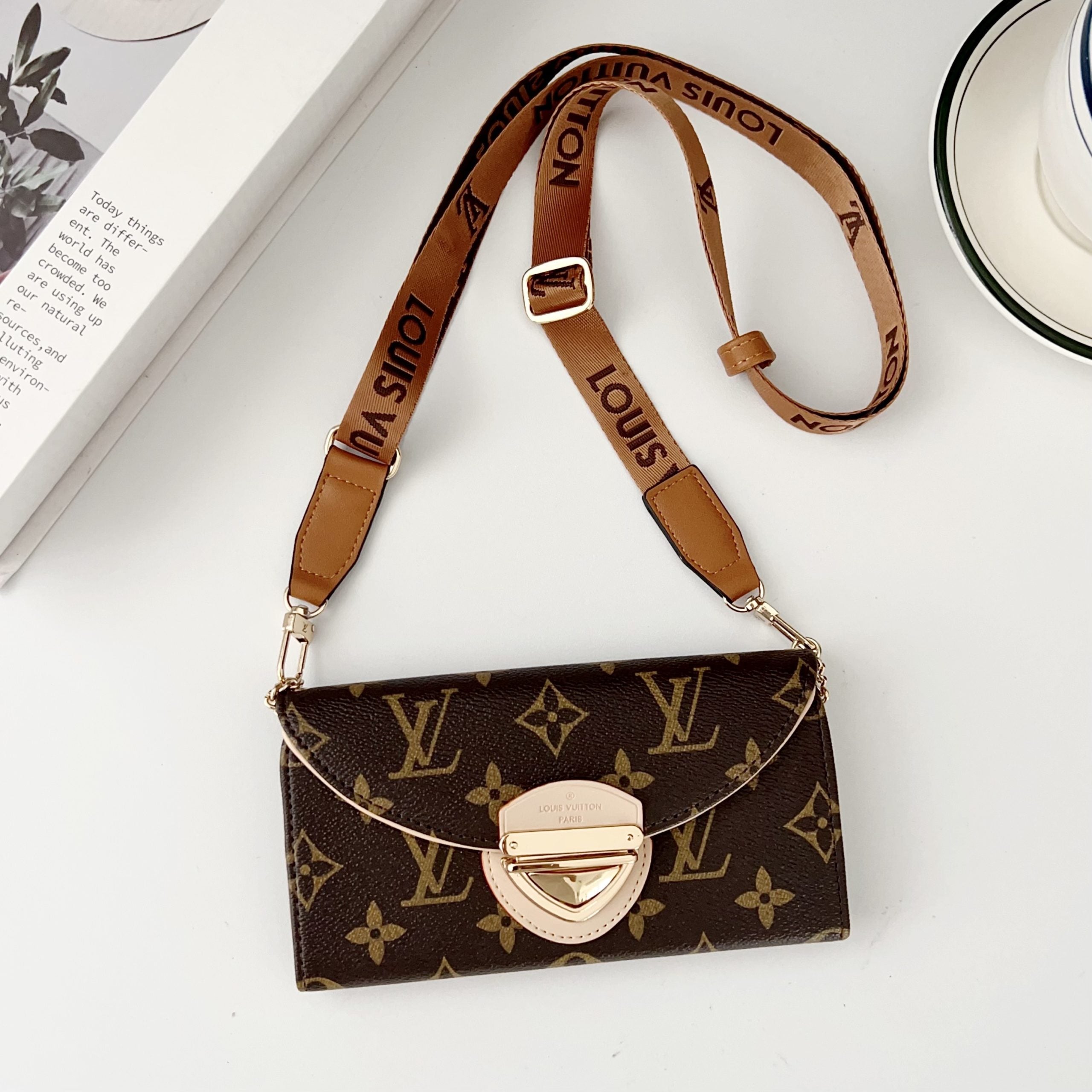 Samsung Galaxy LV Case Crossbody Mini Wallet