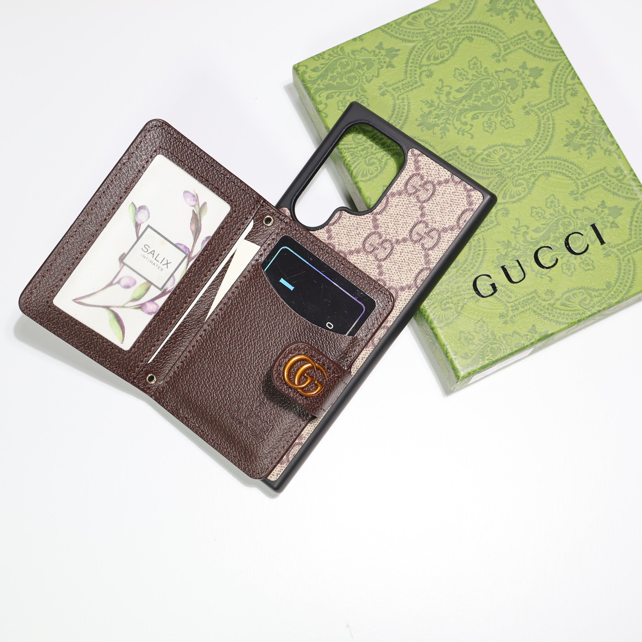 Coated Canvas Samsung Galaxy Phone Case Gucci
