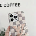 Card Holder LV iPhone Case Luxury Pattern