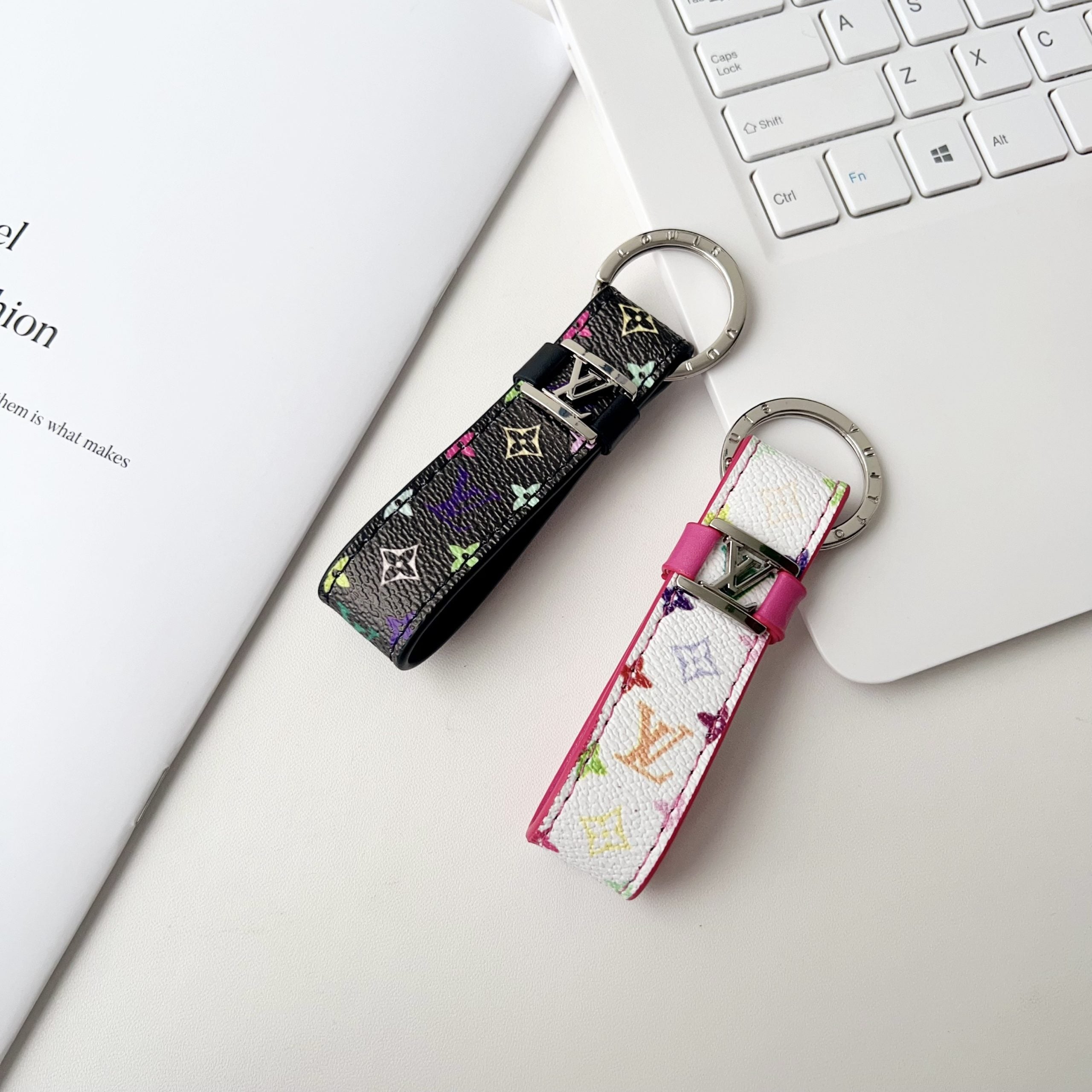 LV Dragonne Key Holder Monogram