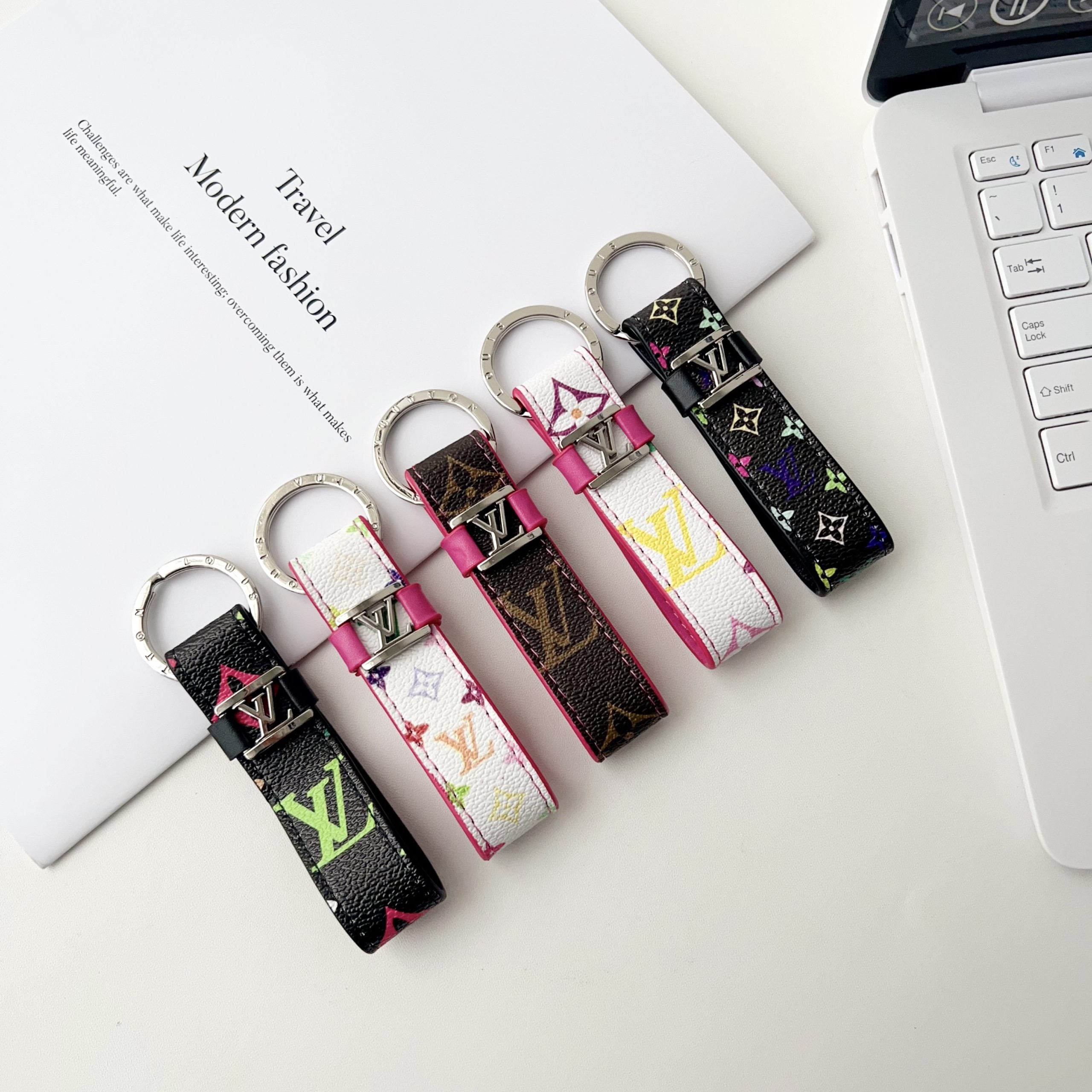 LV Dragonne Key Holder Monogram