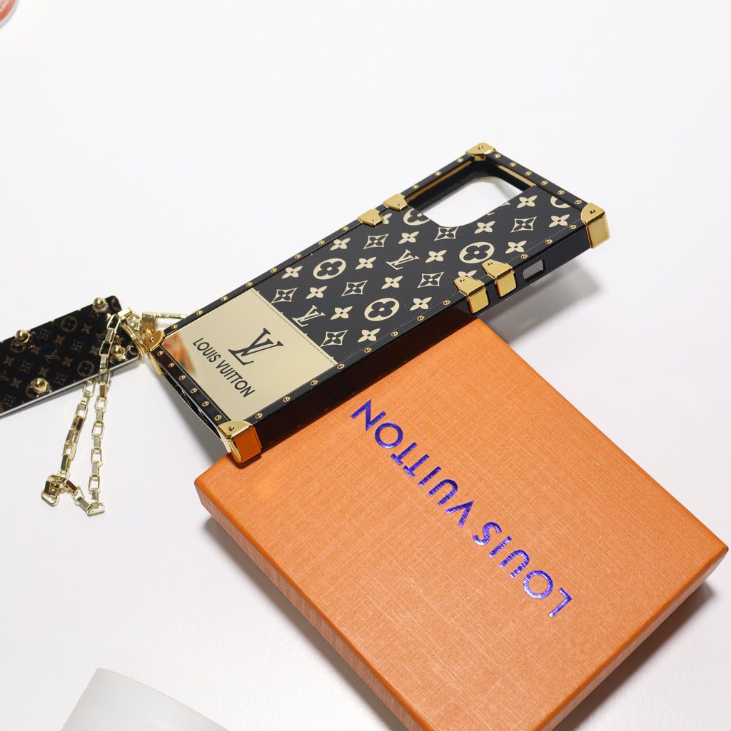 Reverse Monogram LV Eye Trunk iPhone Case