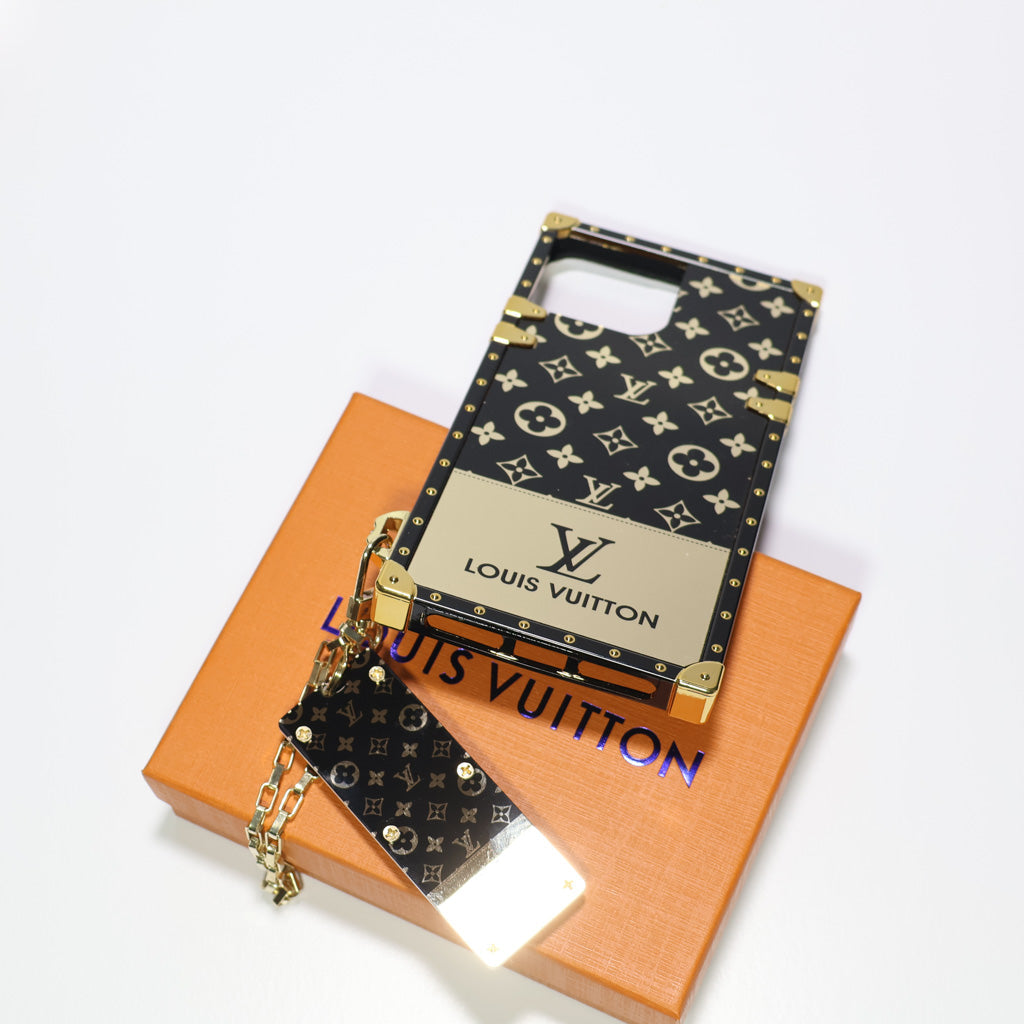 Reverse Monogram LV Eye Trunk iPhone Case