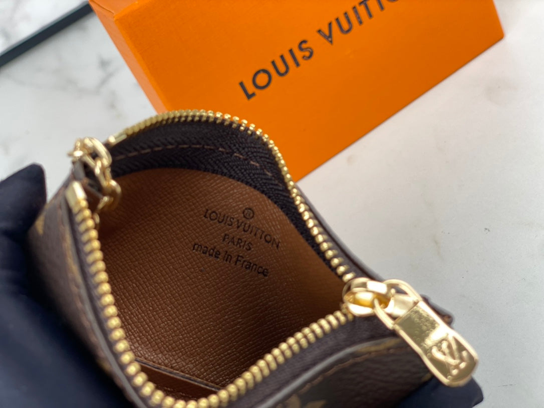 Louis Vuitton Key Pouch Brown Monogram