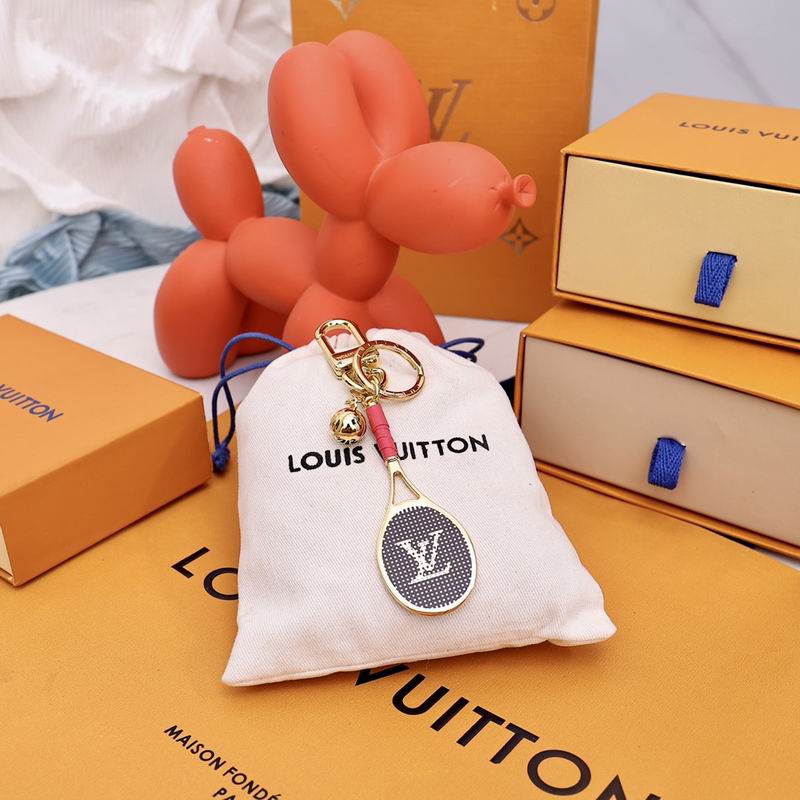 Designer Keychain Tennis Racquet