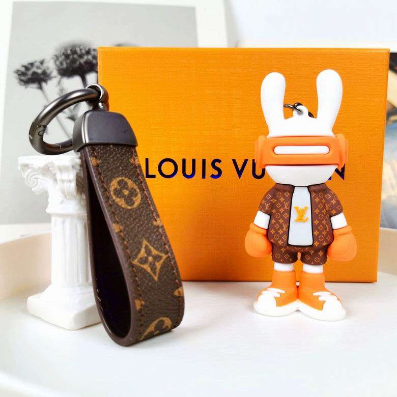 Louis Vuitton Bag Charm Keychain DJ Bunny Boxer