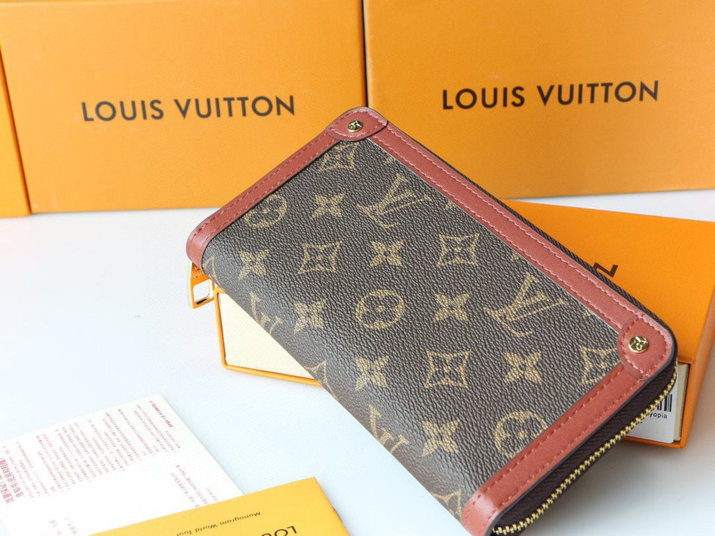 LV Monogram Wallet With Zipper