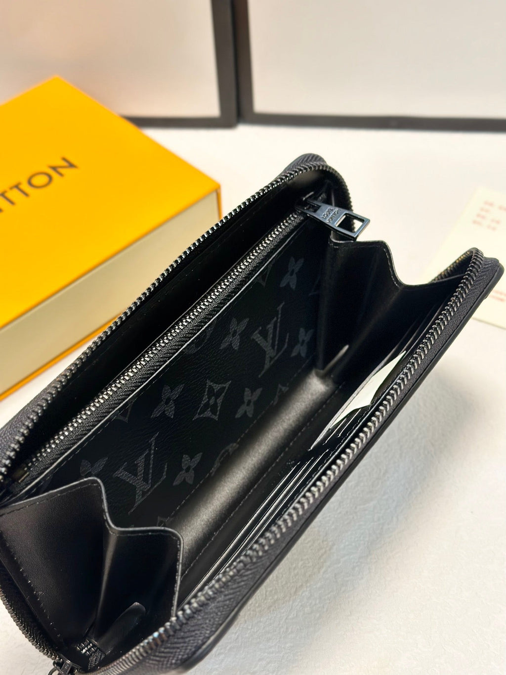 LV Zippy Wallet Black Monogram