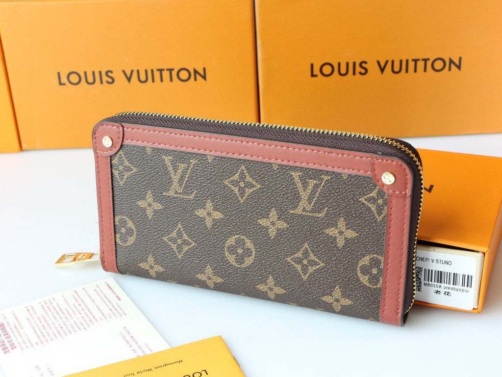 LV Monogram Wallet With Zipper