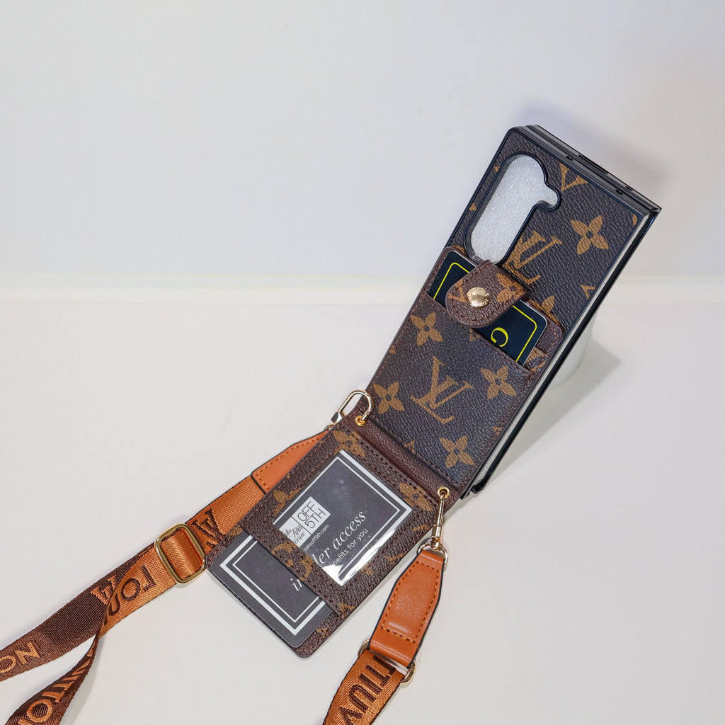 LV Z Fold Crossbody Phone Case