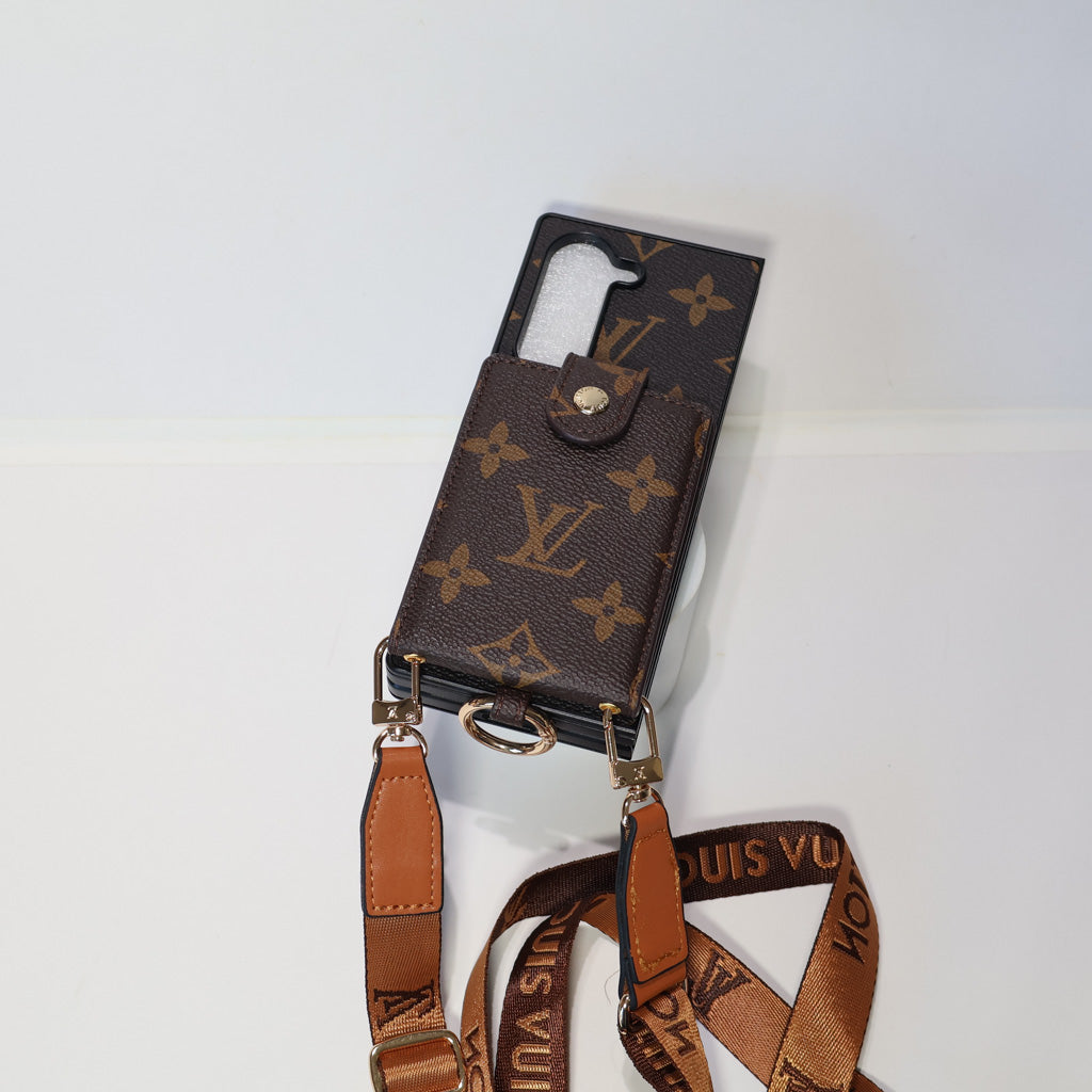 LV Z Fold Crossbody Phone Case