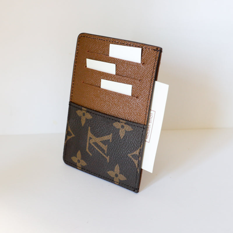 LV Credit Card Holder Brown Monogram