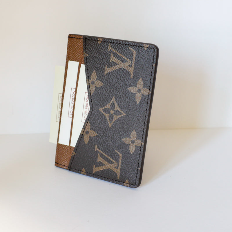 LV Credit Card Holder Brown Monogram