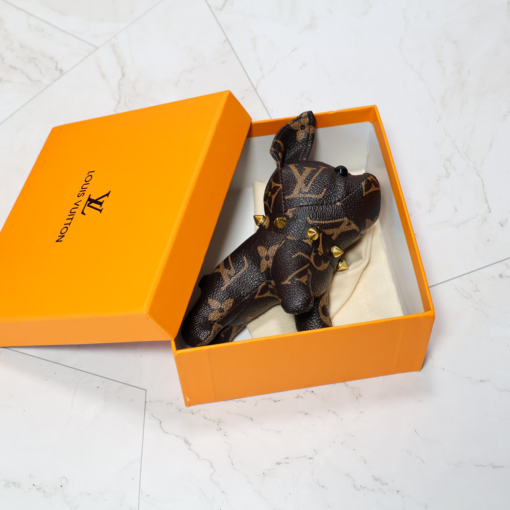 Louis Vuitton French Bulldog Keychain