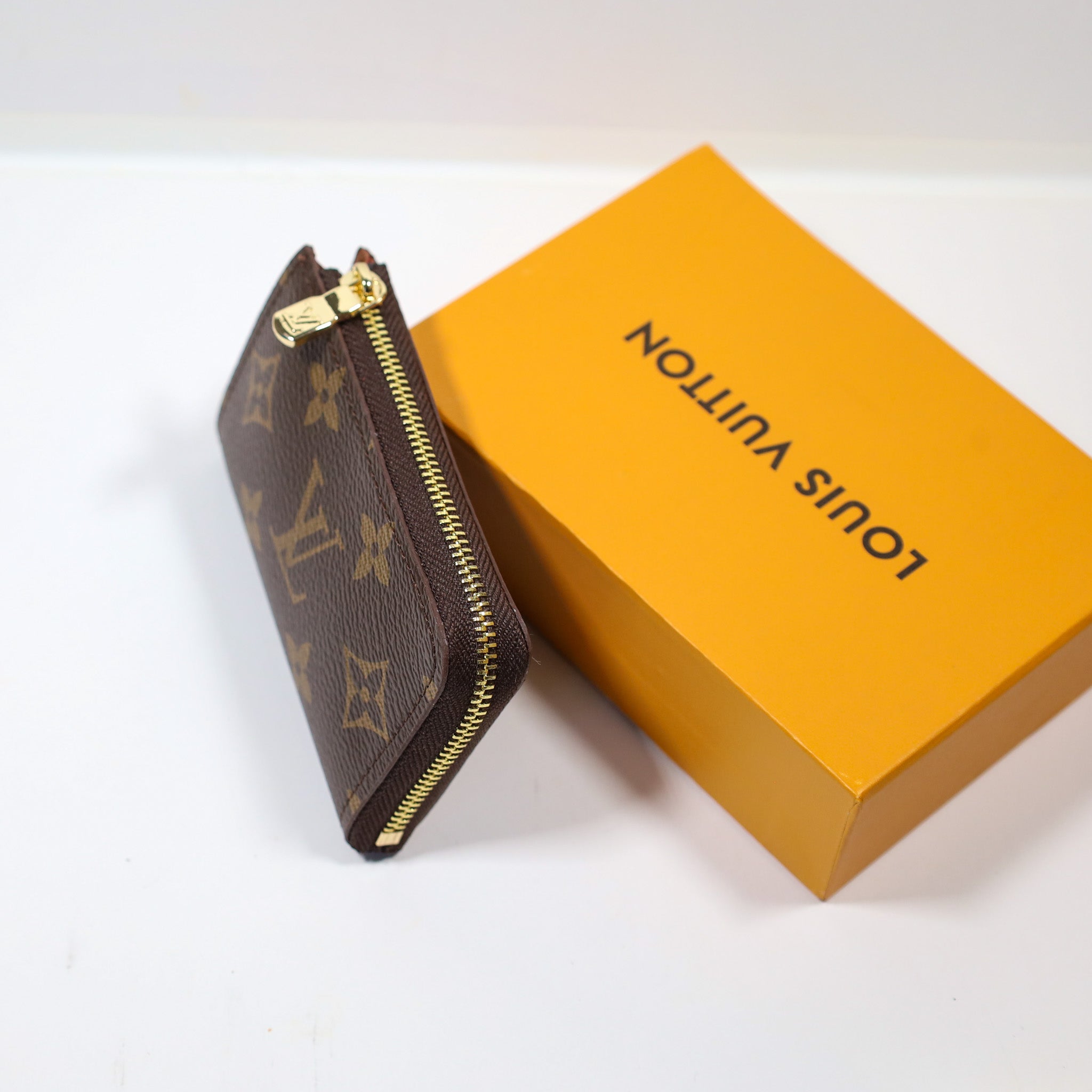 LV Monogram Key Pouch Mini Wallet