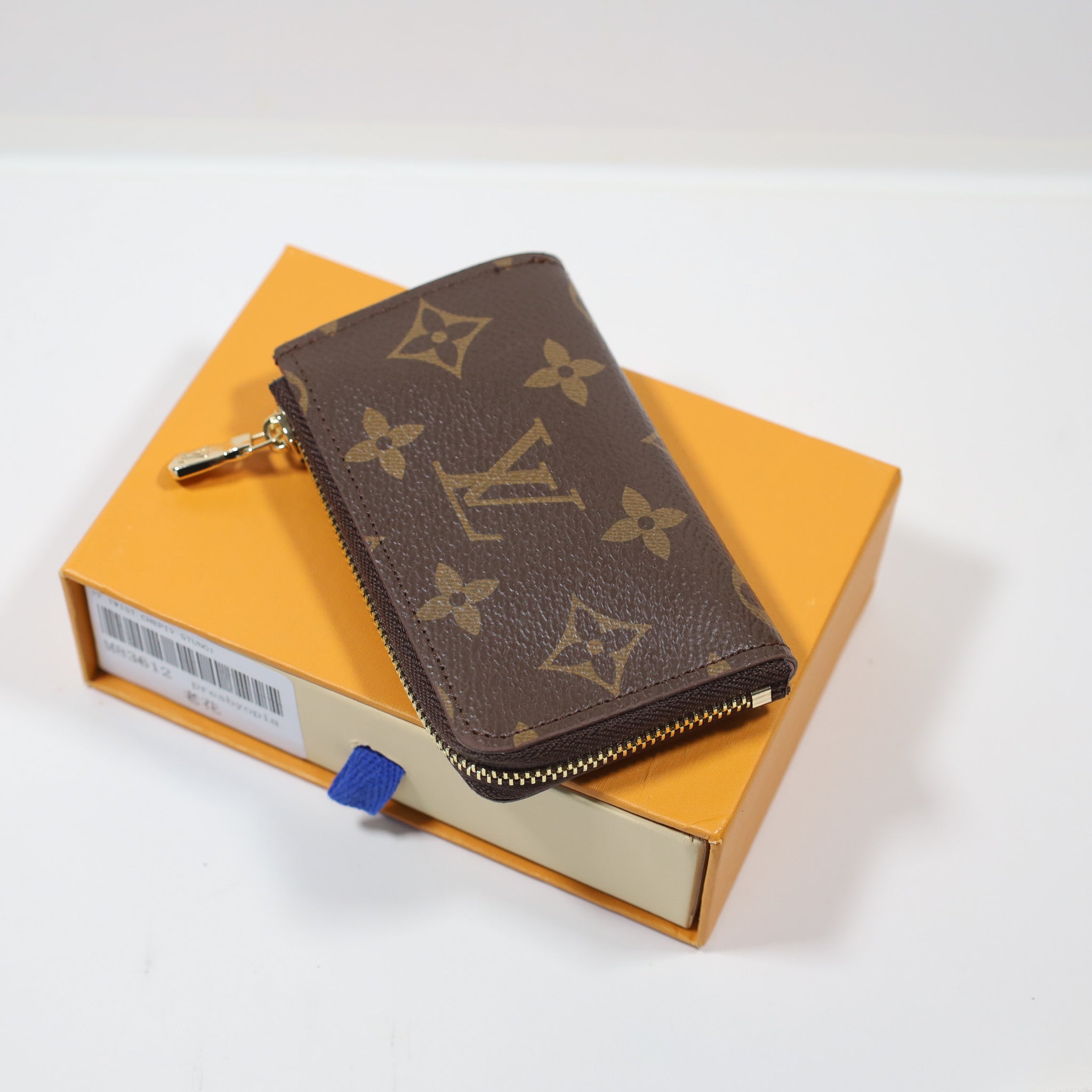 LV Monogram Key Pouch Mini Wallet