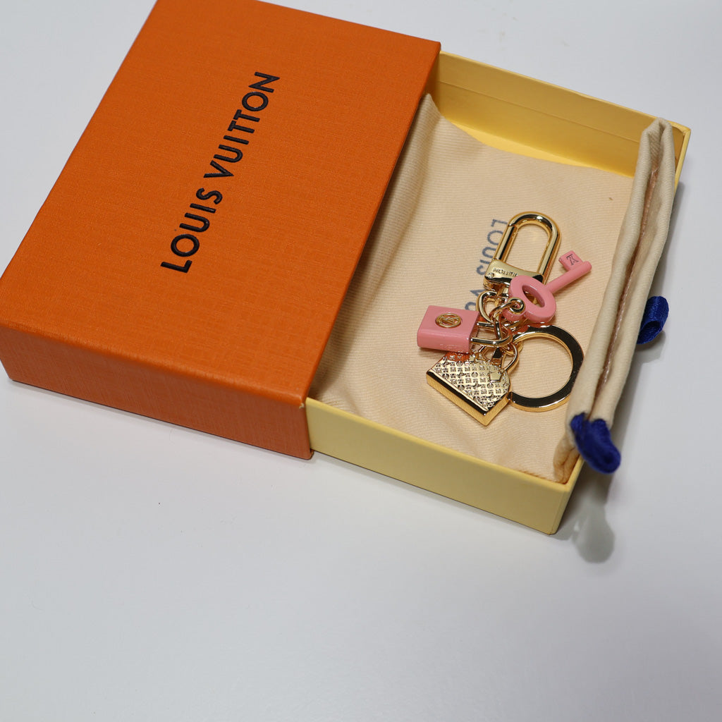 LV Keychain Set Bag Charm