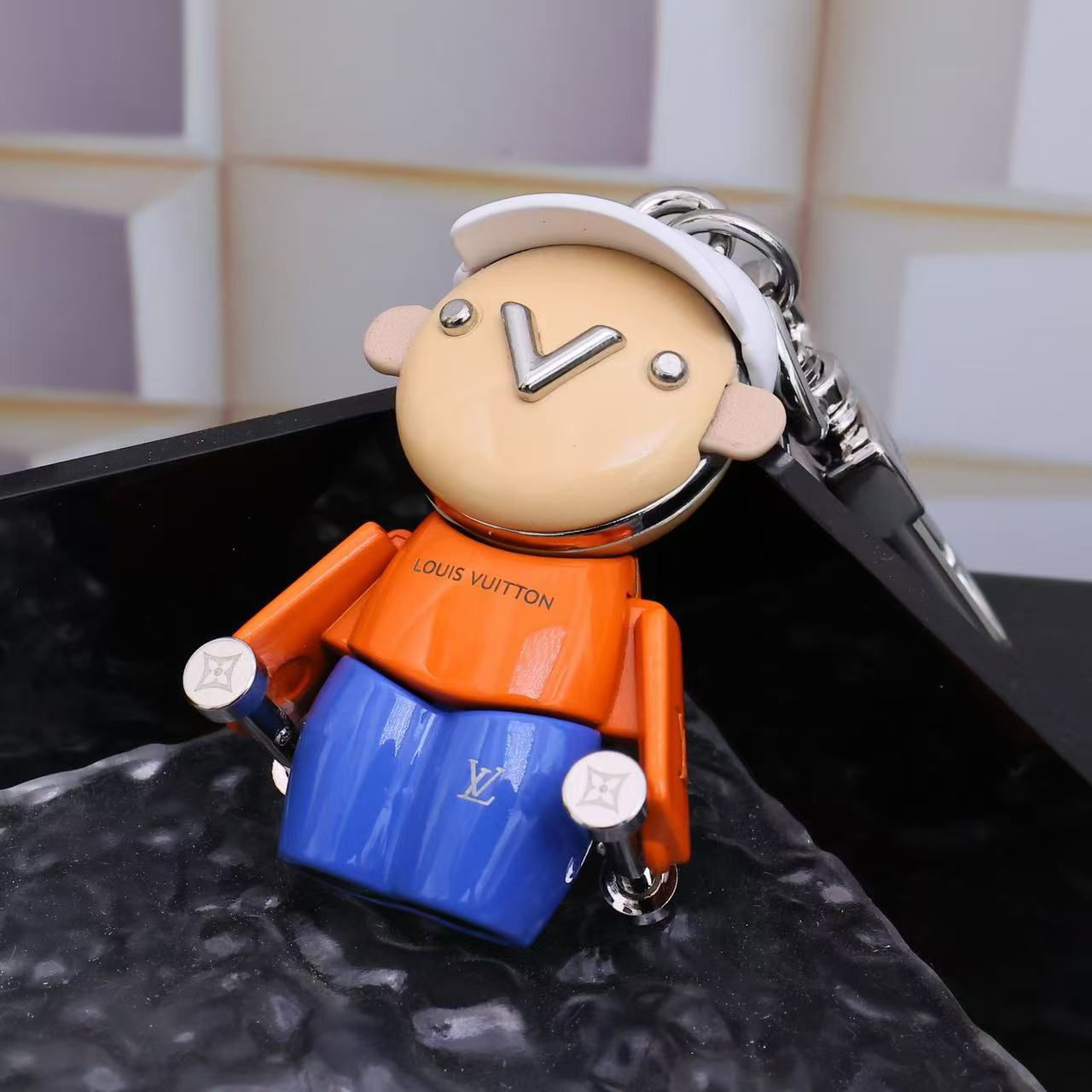 Vivienne Brother LV Keychain Keyring