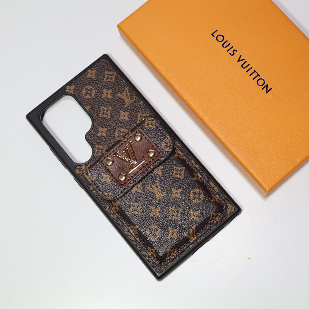 Samsung Galaxy Louise Vuitton Phone Case Card Slot