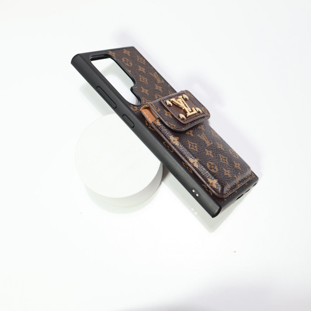 Samsung Galaxy Louise Vuitton Phone Case Card Slot