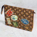 LV Sticker Pouch Clutch