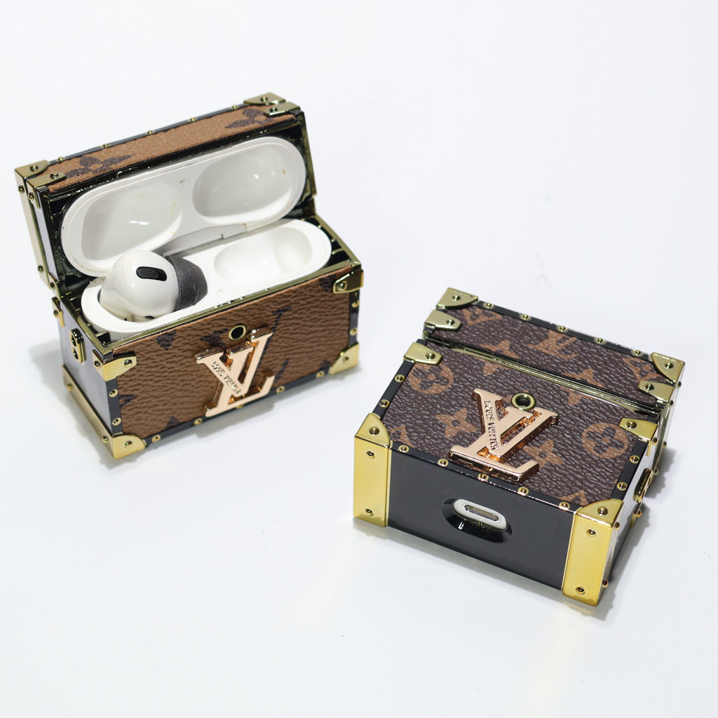 LV Trunk Airpods Case for 2nd / 3rd / Pro / Pro 2 Generation