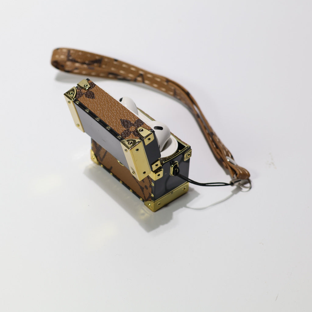 LV Trunk Airpods Case for 2nd / 3rd / Pro / Pro 2 Generation