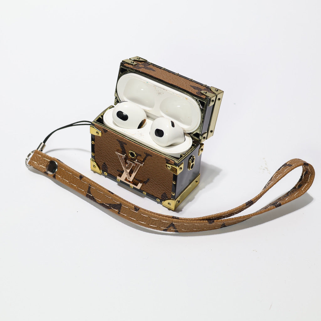 LV Trunk Airpods Case for 2nd / 3rd / Pro / Pro 2 Generation
