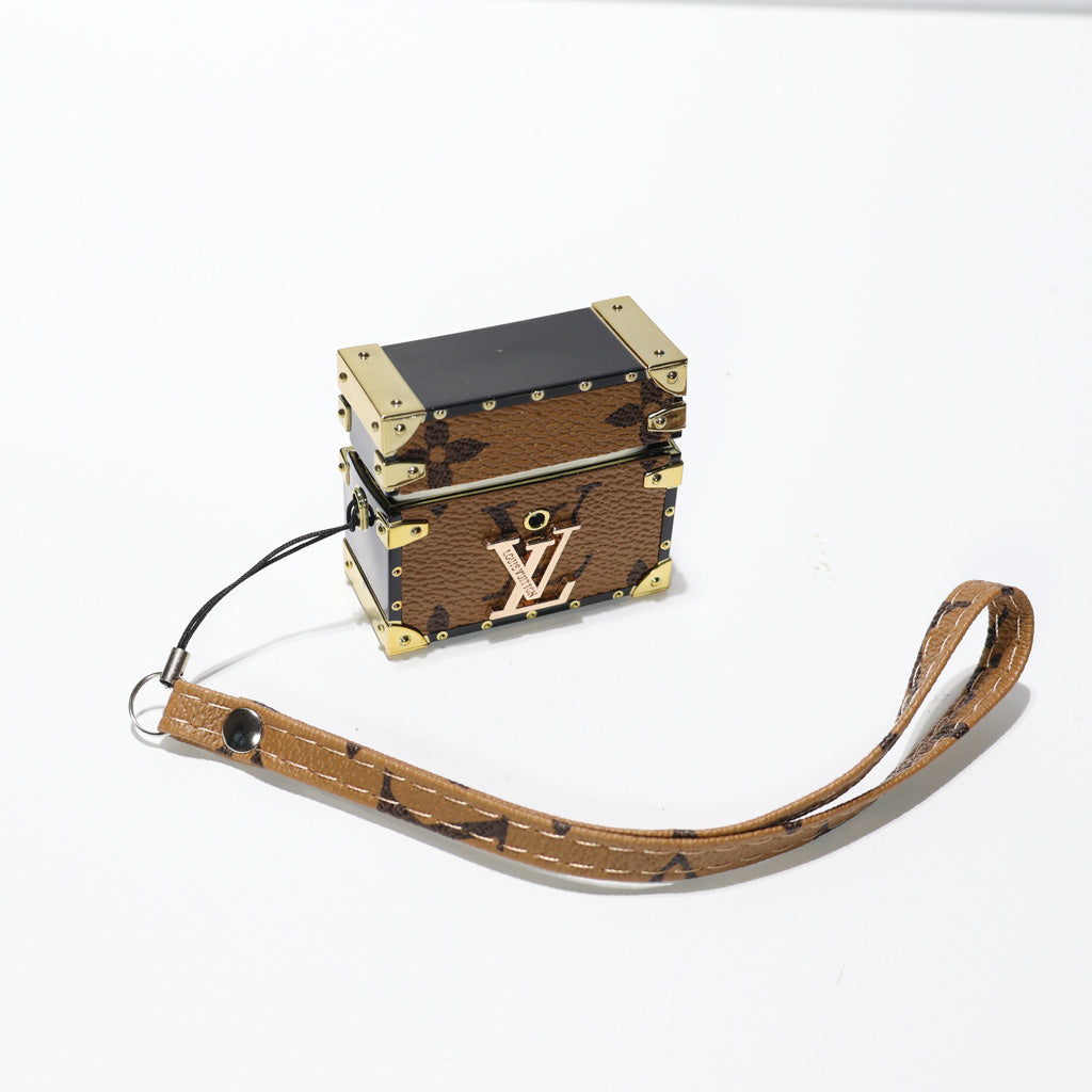 LV Trunk Airpods Case for 2nd / 3rd / Pro / Pro 2 Generation