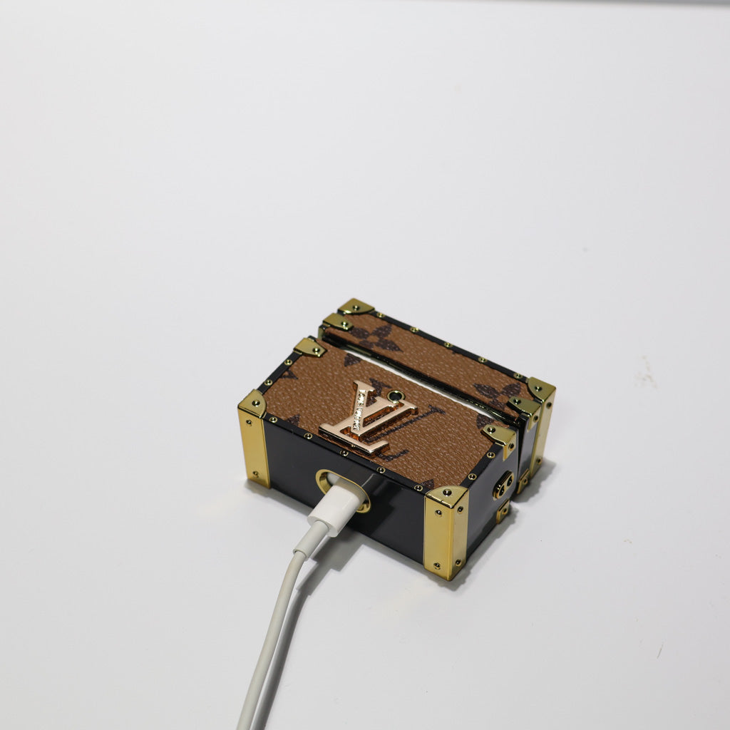 LV Trunk Airpods Case for 2nd / 3rd / Pro / Pro 2 Generation