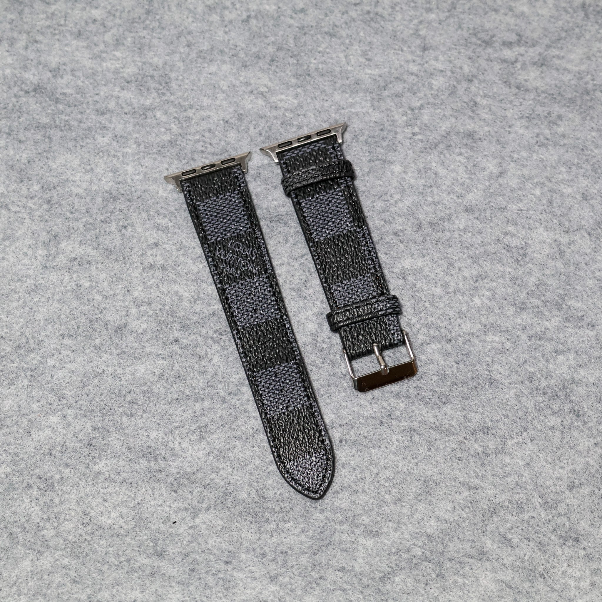 LV Apple Watch Bands Leather