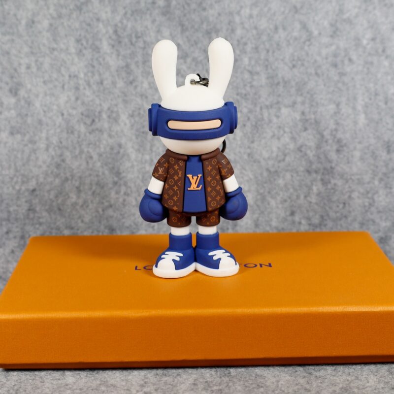 LV Keychain DJ Bunny Boxer