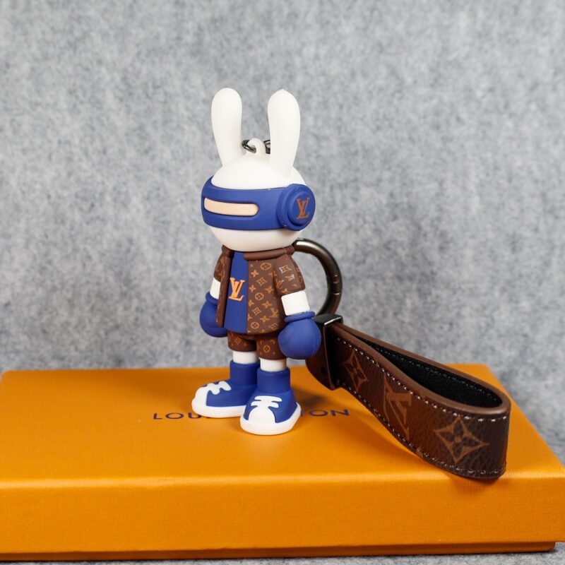 LV Keychain DJ Bunny Boxer