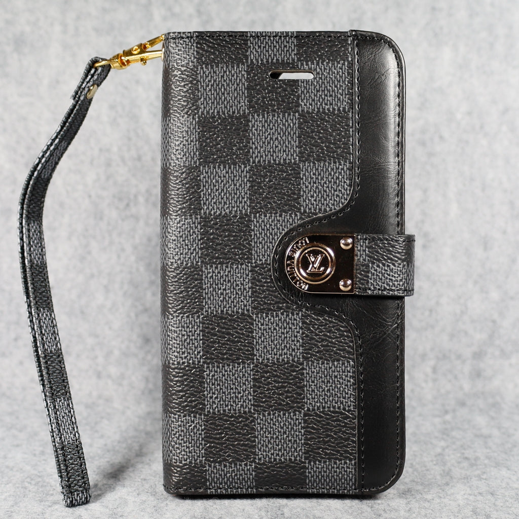 Samsung Galaxy Louis Vuitton Wallet Case S22 23 24 25 Ultra Plus
