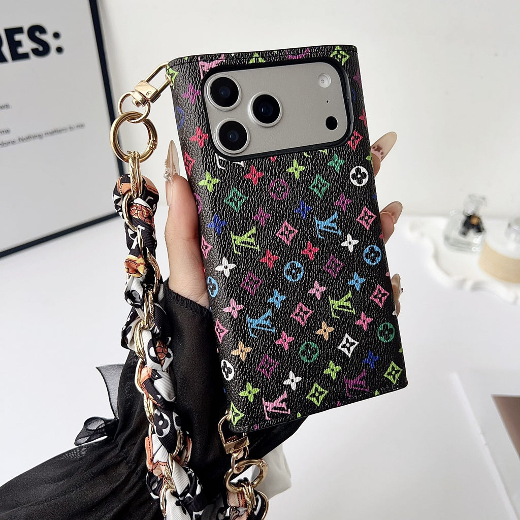Multicolor LV Crossbody Phone Case for 1317 Pro/Pro Max