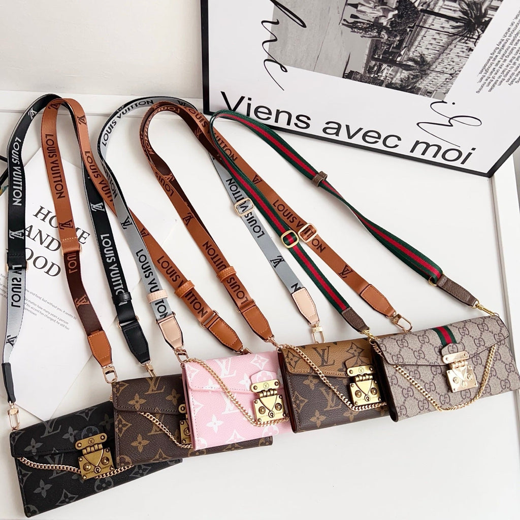 Luxury Wallet LV iPhone Case Card Holder for 1216 Pro Max Plus