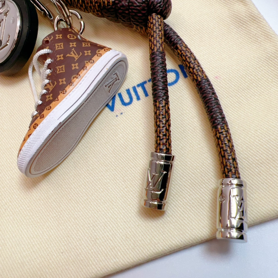 LV Sneaker Shoe Key Holder Key Chain with Pendant