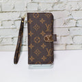 Zippered LV Wallet Phone Case for iPhone 17 Series