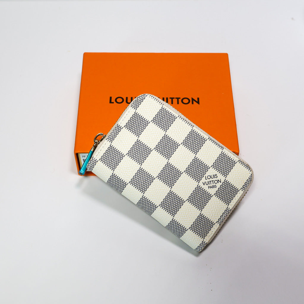 LV Damier Azur Zippy Wallet