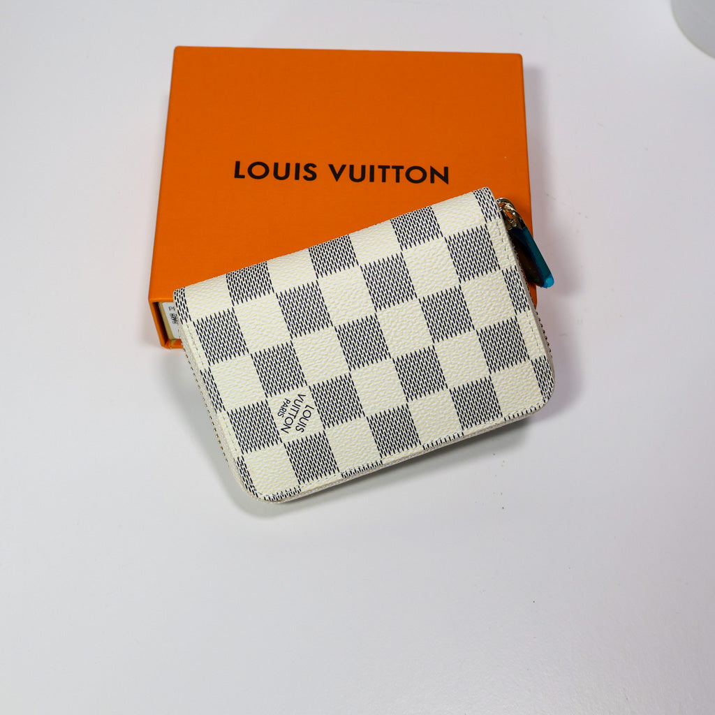 LV Damier Azur Zippy Wallet