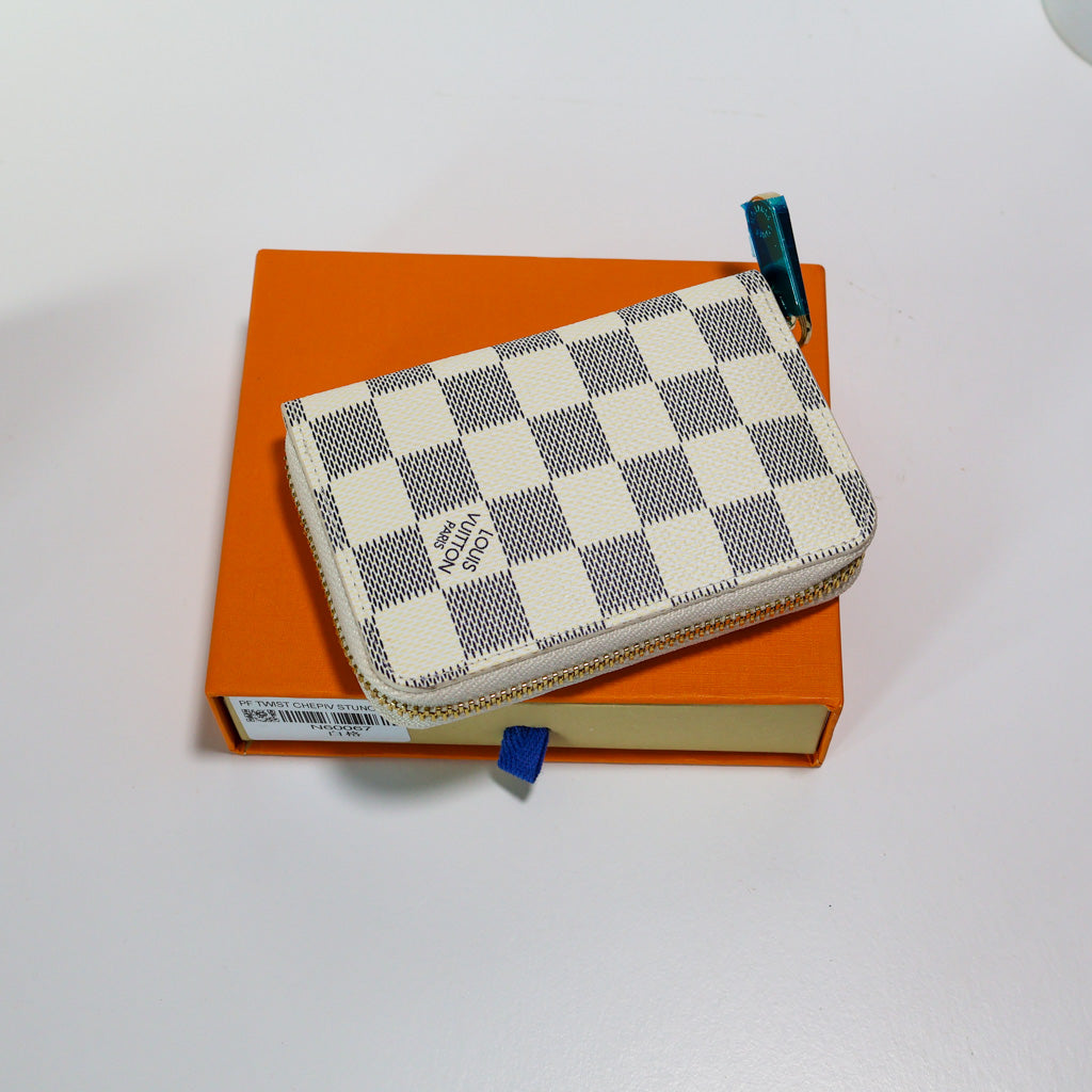 LV Damier Azur Zippy Wallet