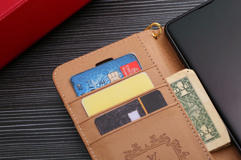 Samsung Galaxy Louis Vuitton Wallet Case S22 23 24 25 Ultra Plus