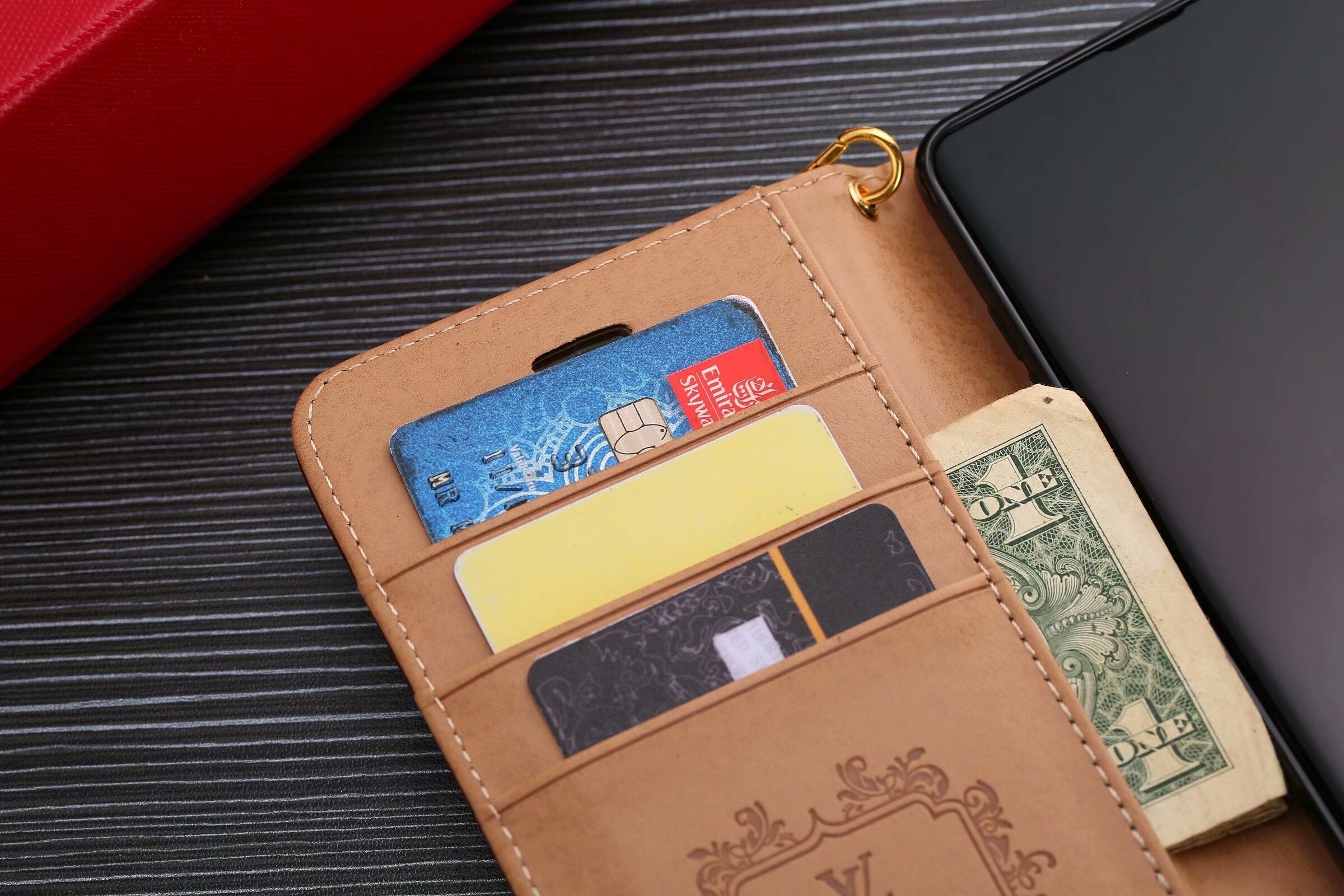Samsung Galaxy Louis Vuitton Wallet Case S22 23 24 25 Ultra Plus