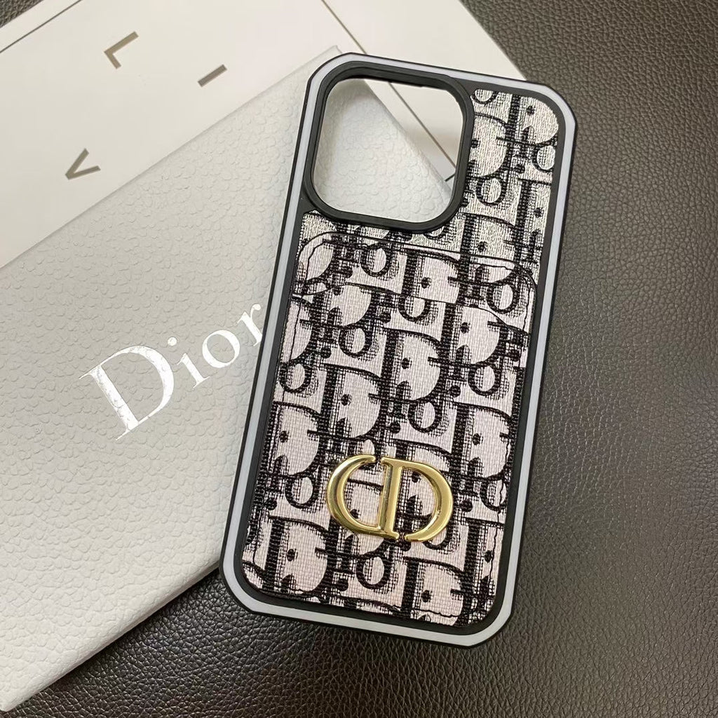 Classic Dior iPhone Case for 16 Pro Max Pus 15 14 13 12 11