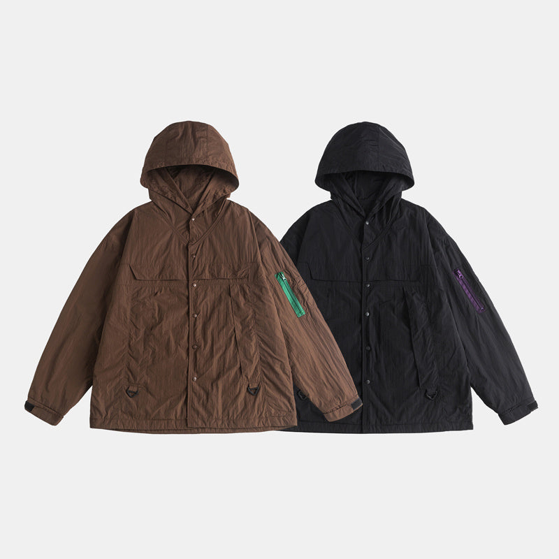 Multi-Pocket Outdoor Loose Jacket
