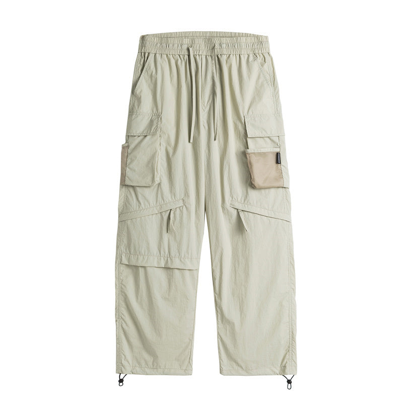 Outdoor Unisex Straight-Leg Casual Cargo Pants